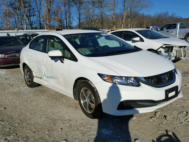 19XFB2F78FE240997 - 2015 HONDA CIVIC SE WHITE photo 1