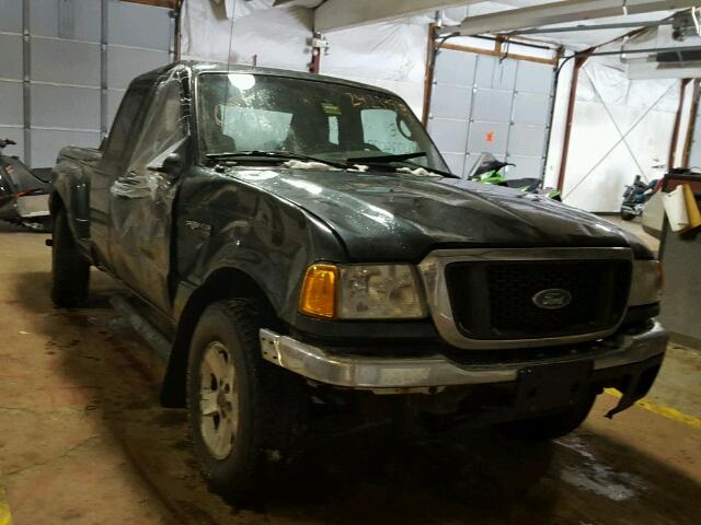 1FTYR15E34PA44588 - 2004 FORD RANGER SUP GREEN photo 1