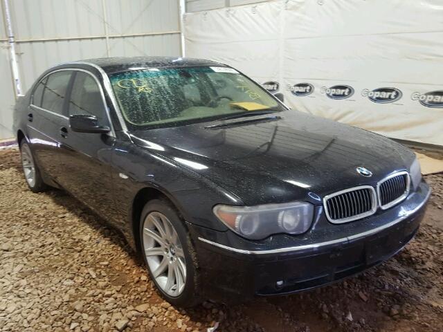 WBAGN63423DS44910 - 2003 BMW 745 LI BLACK photo 1