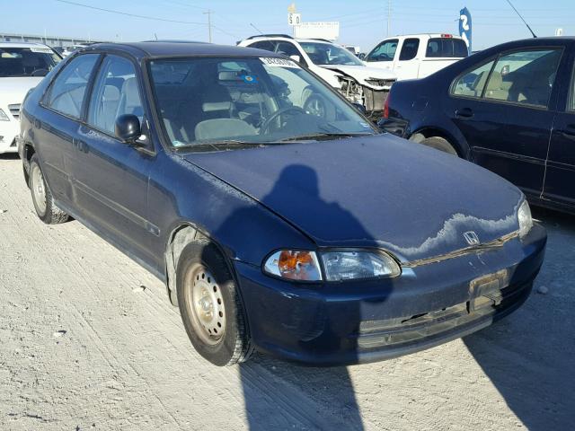 JHMEG8646SS039255 - 1995 HONDA CIVIC DX BLUE photo 1