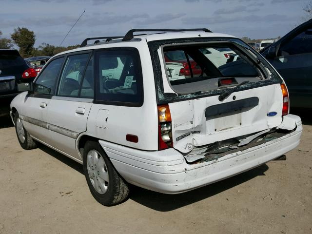 1FASP15J7SW344944 - 1995 FORD ESCORT LX WHITE photo 3