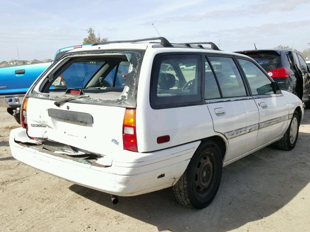 1FASP15J7SW344944 - 1995 FORD ESCORT LX WHITE photo 4