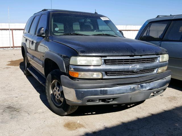 1GNEC13Z62R329109 - 2002 CHEVROLET TAHOE C150 BLACK photo 1