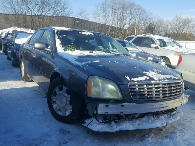 1G6KD54Y44U112666 - 2004 CADILLAC DEVILLE GRAY photo 1