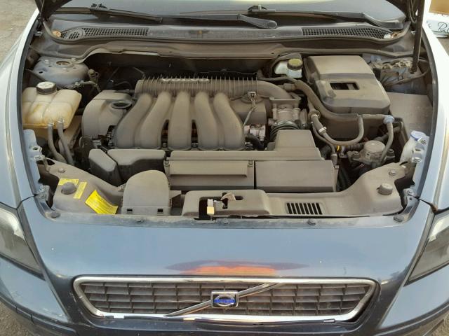 YV1MS382652078940 - 2005 VOLVO S40 2.4I BLUE photo 7