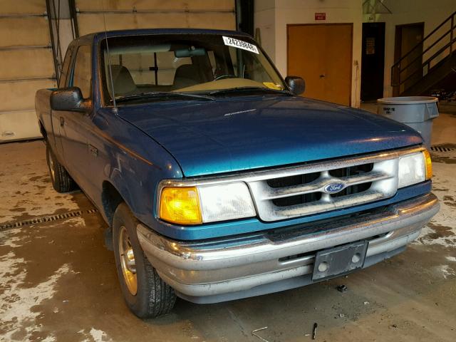 1FTCR14X1SPB05043 - 1995 FORD RANGER SUP GREEN photo 1