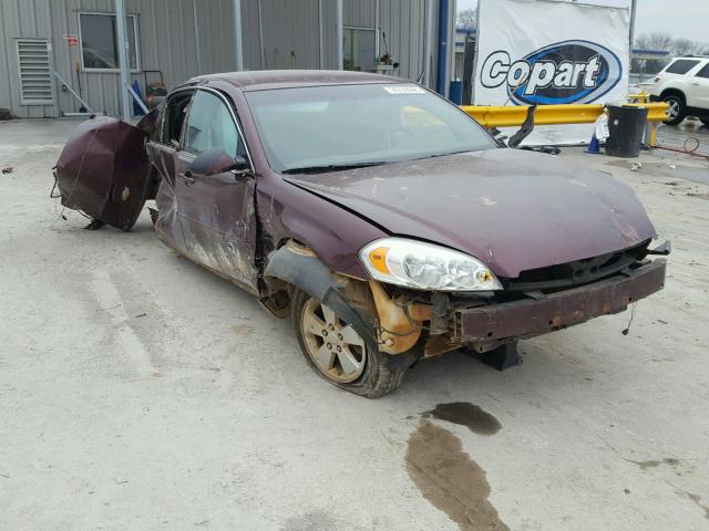 2G1WT58K679164639 - 2007 CHEVROLET IMPALA LT PURPLE photo 1