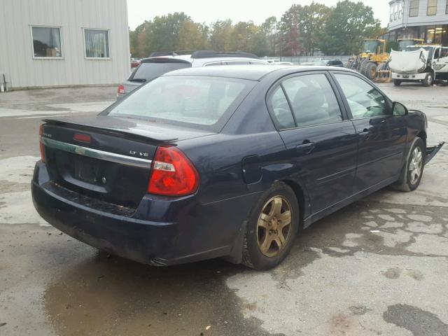 1G1ZU54895F149786 - 2005 CHEVROLET MALIBU LT BLUE photo 4