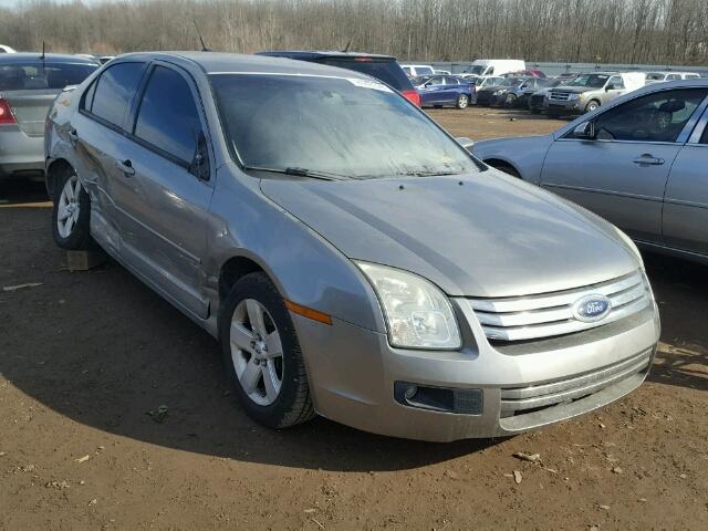 3FAHP07Z18R274005 - 2008 FORD FUSION SE GRAY photo 1