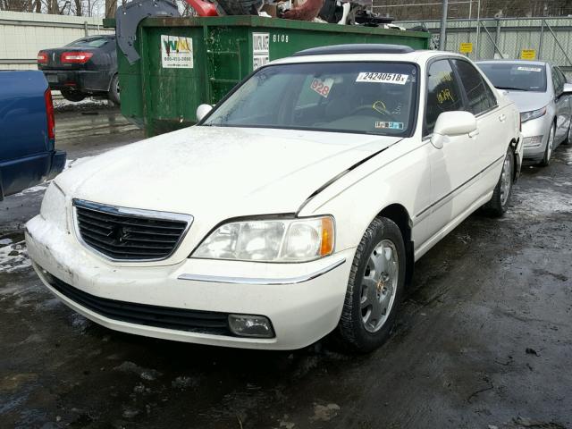 JH4KA96673C001430 - 2003 ACURA 3.5RL WHITE photo 2