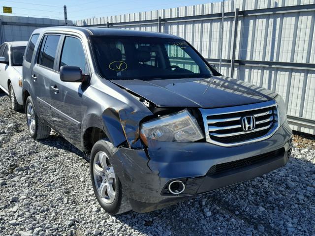 5FNYF3H74CB024425 - 2012 HONDA PILOT EXLN GRAY photo 1