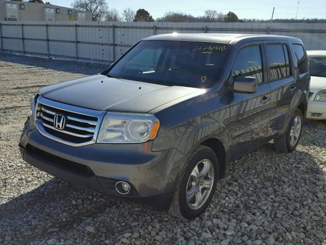 5FNYF3H74CB024425 - 2012 HONDA PILOT EXLN GRAY photo 2