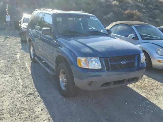 1FMCU70E61UA51837 - 2001 FORD EXPLORER S GREEN photo 1