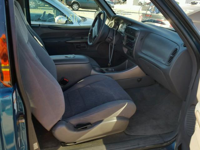 1FMCU70E61UA51837 - 2001 FORD EXPLORER S GREEN photo 5