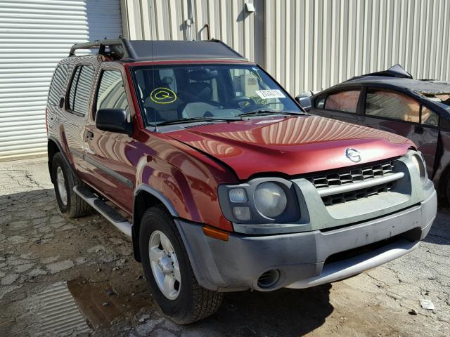 5N1ED28T74C612099 - 2004 NISSAN XTERRA XE BURGUNDY photo 1