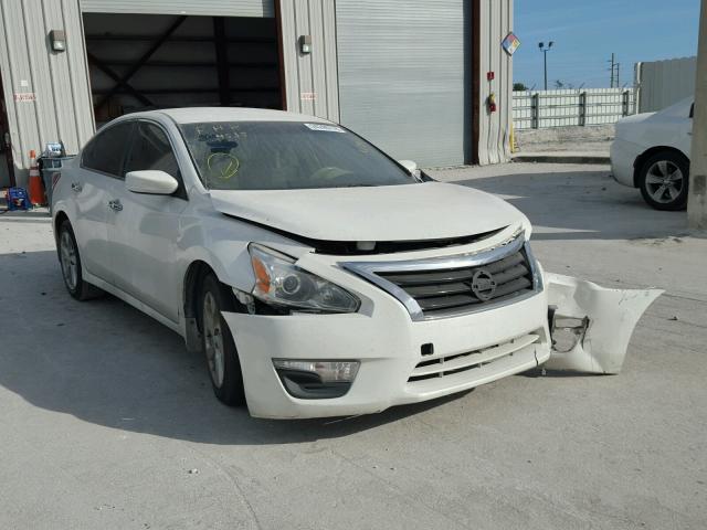 1N4AL3AP7DC136404 - 2013 NISSAN ALTIMA 2.5 WHITE photo 1