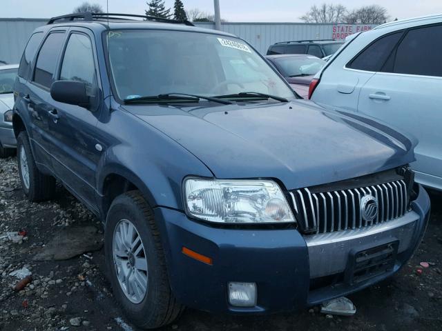 4M2YU57105DJ12651 - 2005 MERCURY MARINER BLUE photo 1