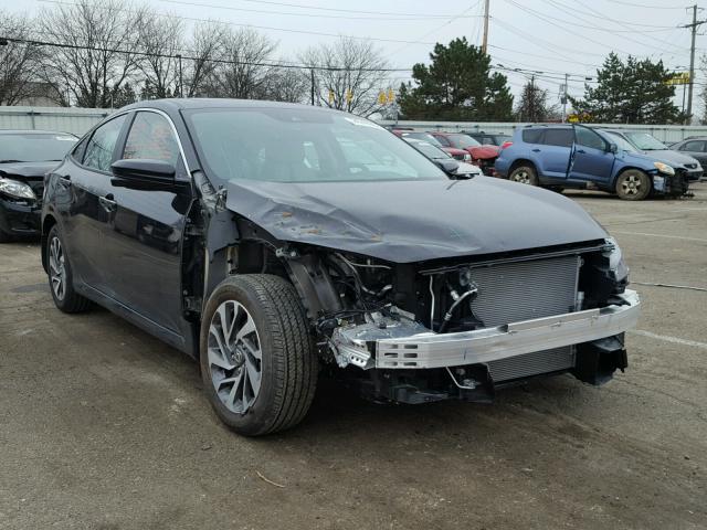 19XFC2F83HE038626 - 2017 HONDA CIVIC EX შავი ფოტო 1