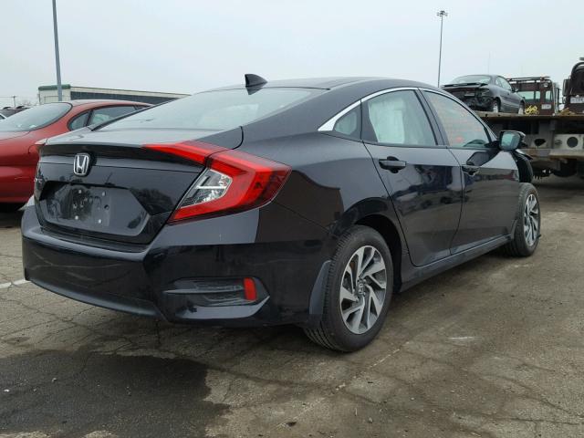 19XFC2F83HE038626 - 2017 HONDA CIVIC EX შავი ფოტო 4