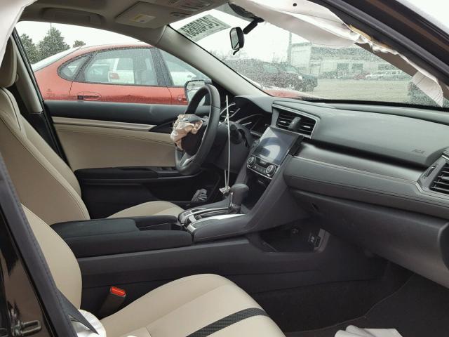 19XFC2F83HE038626 - 2017 HONDA CIVIC EX შავი ფოტო 5