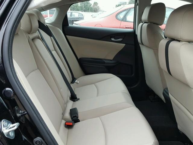 19XFC2F83HE038626 - 2017 HONDA CIVIC EX შავი ფოტო 6
