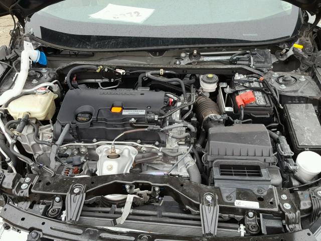 19XFC2F83HE038626 - 2017 HONDA CIVIC EX შავი ფოტო 7