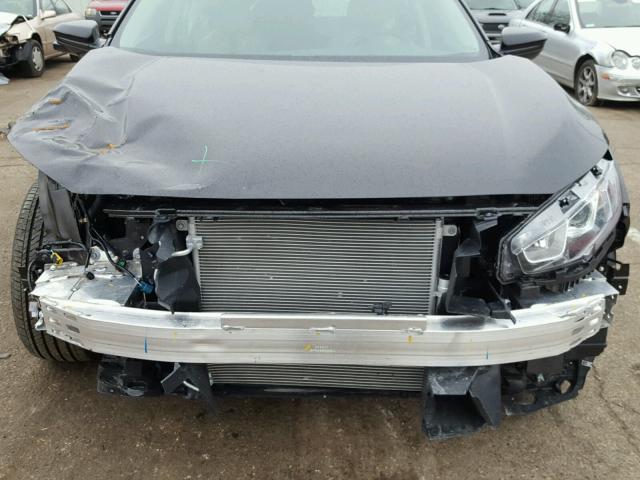 19XFC2F83HE038626 - 2017 HONDA CIVIC EX შავი ფოტო 9