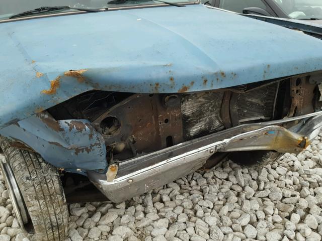 2GCCC14D9E1148456 - 1984 CHEVROLET C10 BLUE photo 9