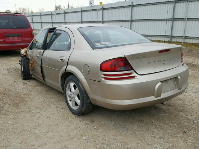 1B3EL46X94N302664 - 2004 DODGE STRATUS SX SILVER photo 3