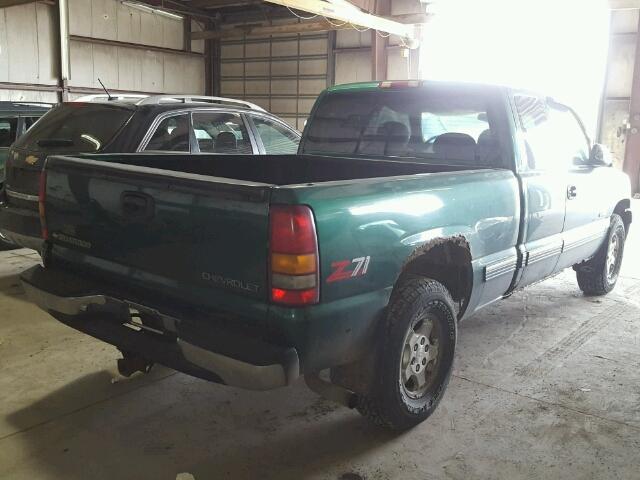 1GCEK19T1XE120079 - 1999 CHEVROLET SILVERADO GREEN photo 4