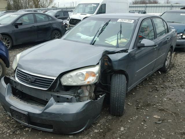 1G1ZT51886F267403 - 2006 CHEVROLET MALIBU LT GRAY photo 2