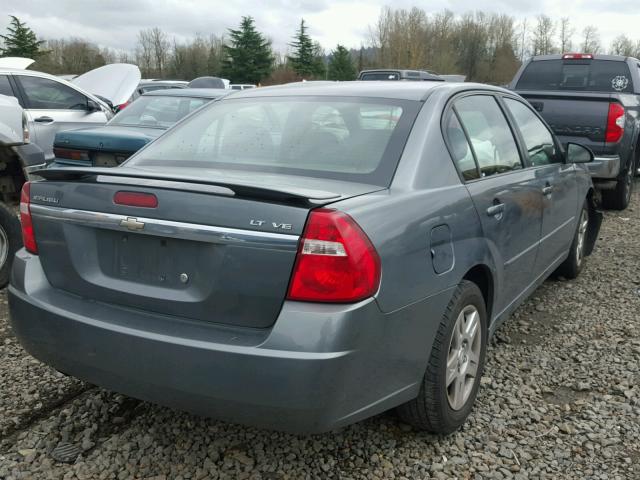 1G1ZT51886F267403 - 2006 CHEVROLET MALIBU LT GRAY photo 4