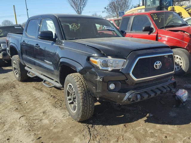 3TMAZ5CN6GM020632 - 2016 TOYOTA TACOMA DOU BLACK photo 1