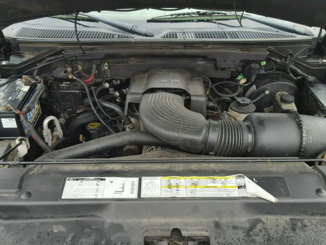 1FMRU17W51LB12283 - 2001 FORD EXPEDITION BLACK photo 7