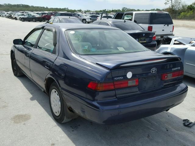 JT2BG22K6X0279505 - 1999 TOYOTA CAMRY LE BLUE photo 3