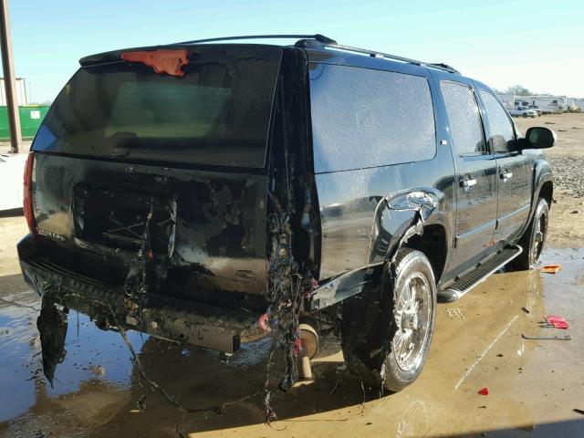 3GNFK16327G293490 - 2007 CHEVROLET SUBURBAN K BLACK photo 4