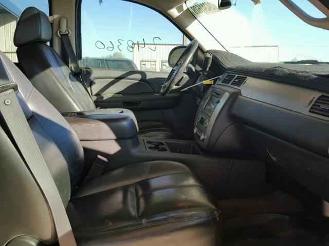 3GNFK16327G293490 - 2007 CHEVROLET SUBURBAN K BLACK photo 5