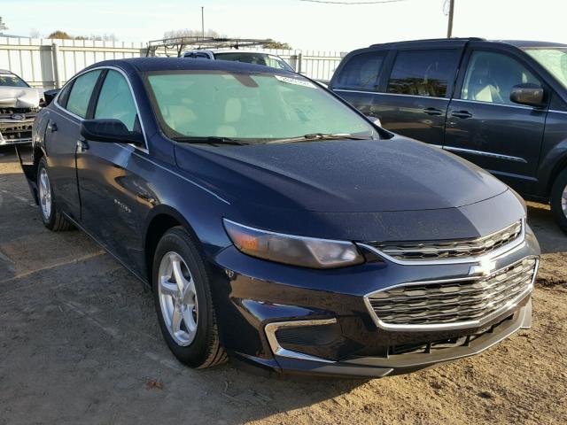 1G1ZB5ST6HF286461 - 2017 CHEVROLET MALIBU LS BLUE photo 1