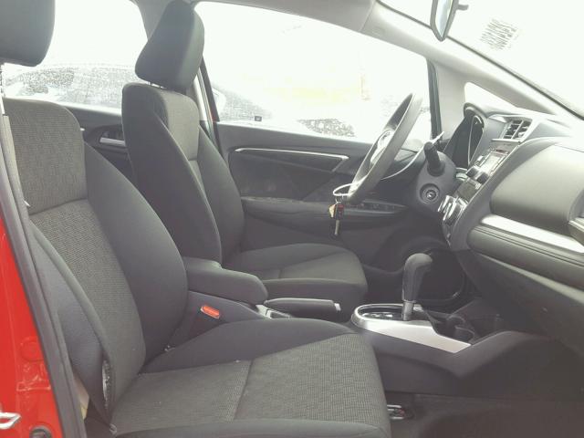 3HGGK5H5XHM712211 - 2017 HONDA FIT LX أحمر صورة 5