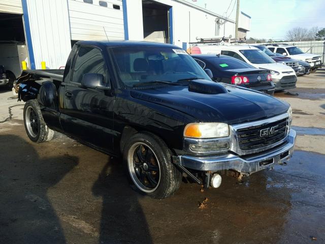 1GTEC14V63Z290432 - 2003 GMC NEW SIERRA BLACK photo 1