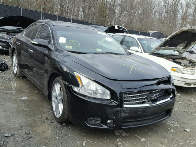 1N4AA5APXAC862951 - 2010 NISSAN MAXIMA S BLACK photo 1