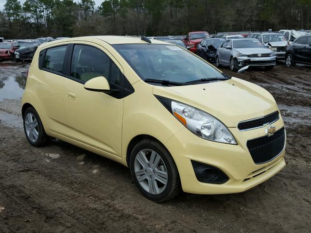 KL8CB6S9XFC715440 - 2015 CHEVROLET SPARK LS YELLOW photo 1