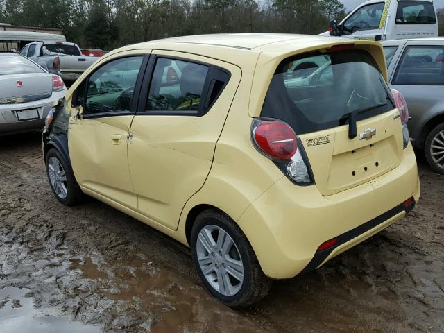 KL8CB6S9XFC715440 - 2015 CHEVROLET SPARK LS YELLOW photo 3