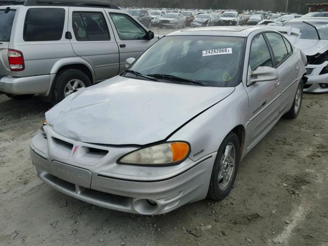 1G2NW52E22M597565 - 2002 PONTIAC GRAND AM G SILVER photo 2