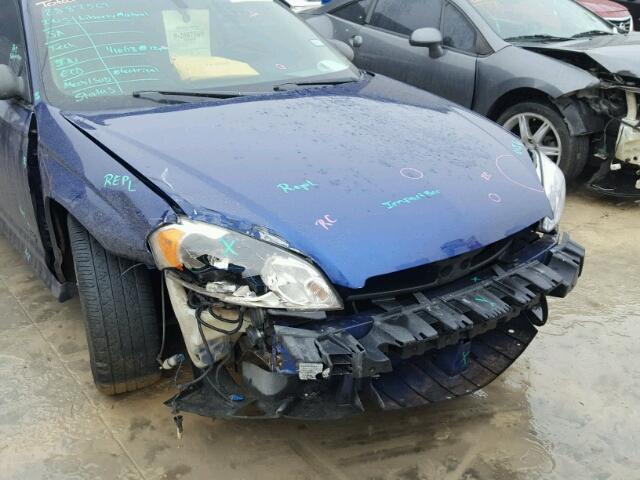 2G1WL15C569429538 - 2006 CHEVROLET MONTE CARL BLUE photo 10