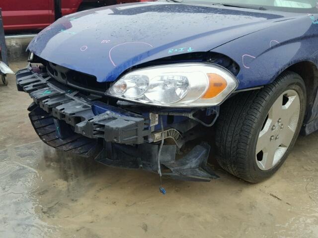 2G1WL15C569429538 - 2006 CHEVROLET MONTE CARL 蓝色 照片 9