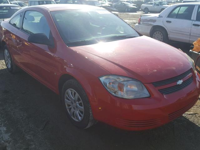 1G1AK18H597178756 - 2009 CHEVROLET COBALT LS RED photo 1