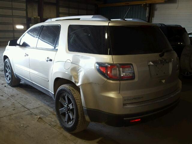 1GKKRNED3DJ146467 - 2013 GMC ACADIA SLE TAN photo 3