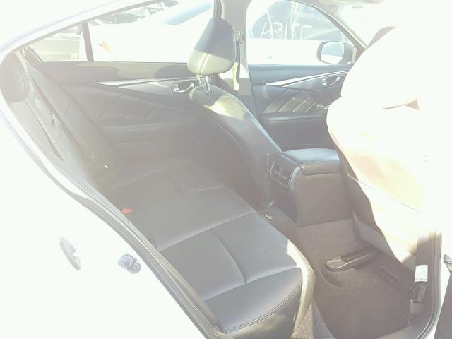 JN1BV7AP0EM688132 - 2014 INFINITI Q50 BASE Blanco foto 6