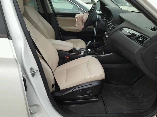 5UXWZ7C5XG0R32716 - 2016 BMW X3 SDRIVE2 WHITE photo 5